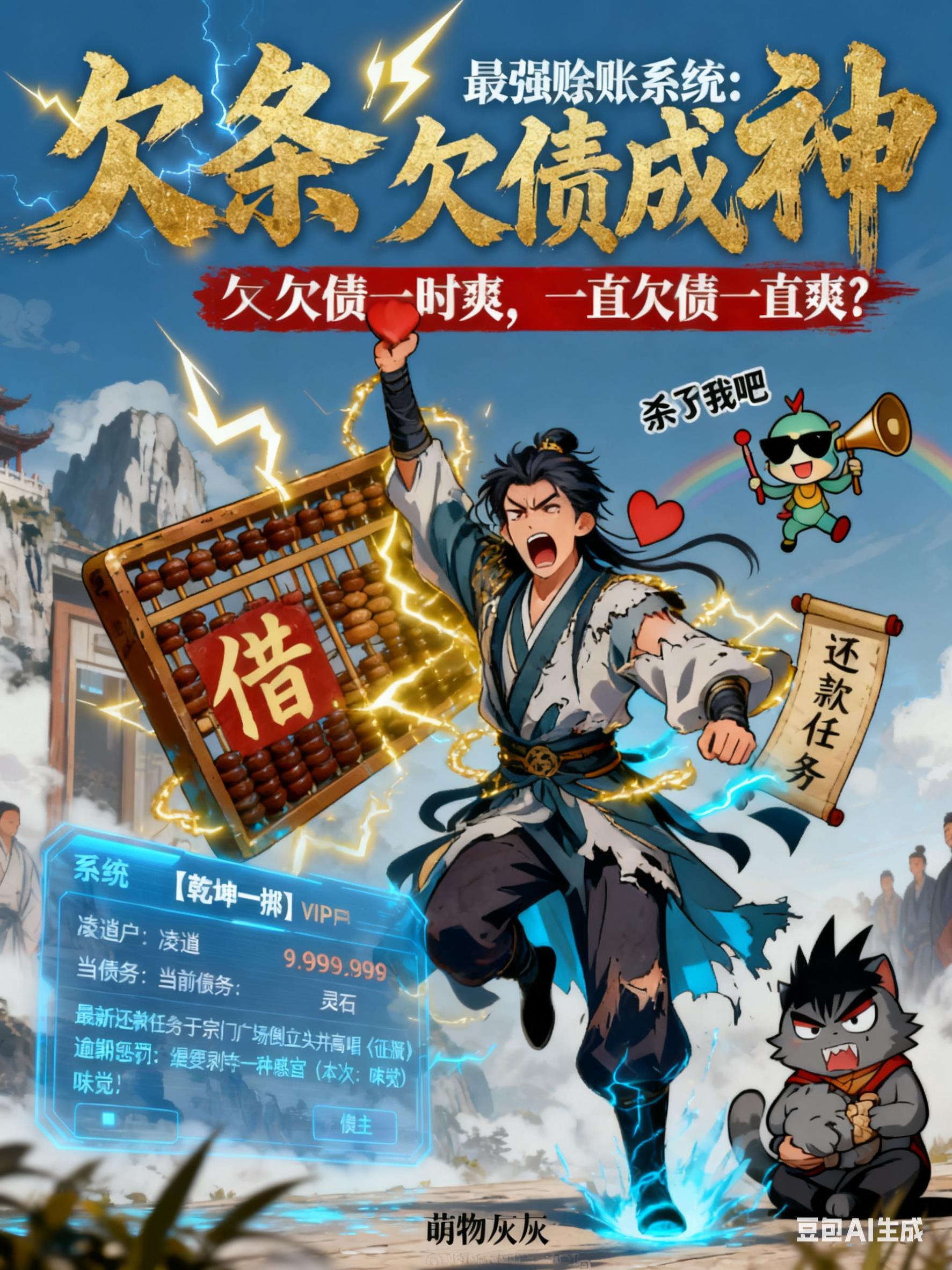 最强债务人系统